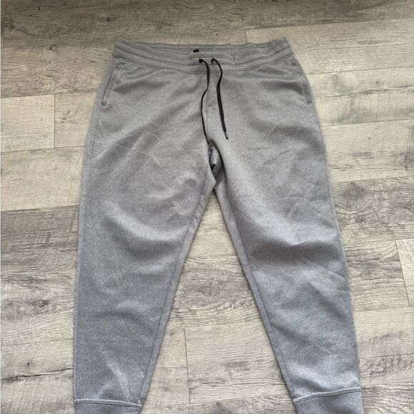Heather Gray Jogger Pants - Picture 1 of 2